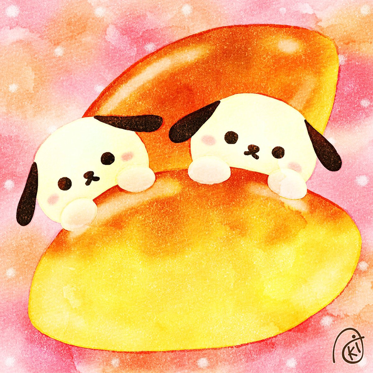 Aki スイートポテト イラスト お絵描き 犬 ワンワン スイートポテト T Co Whaibnnfgu Twitter