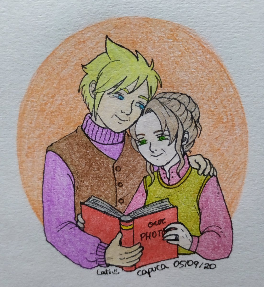 capuca_80's tweet photo. #clerithweek2020 - day six: traveling
~the best journey is a lifetime with you~
#clerith #clerithweek #ใฏใฉใจใข https://t.co/dpIRyb7tEE