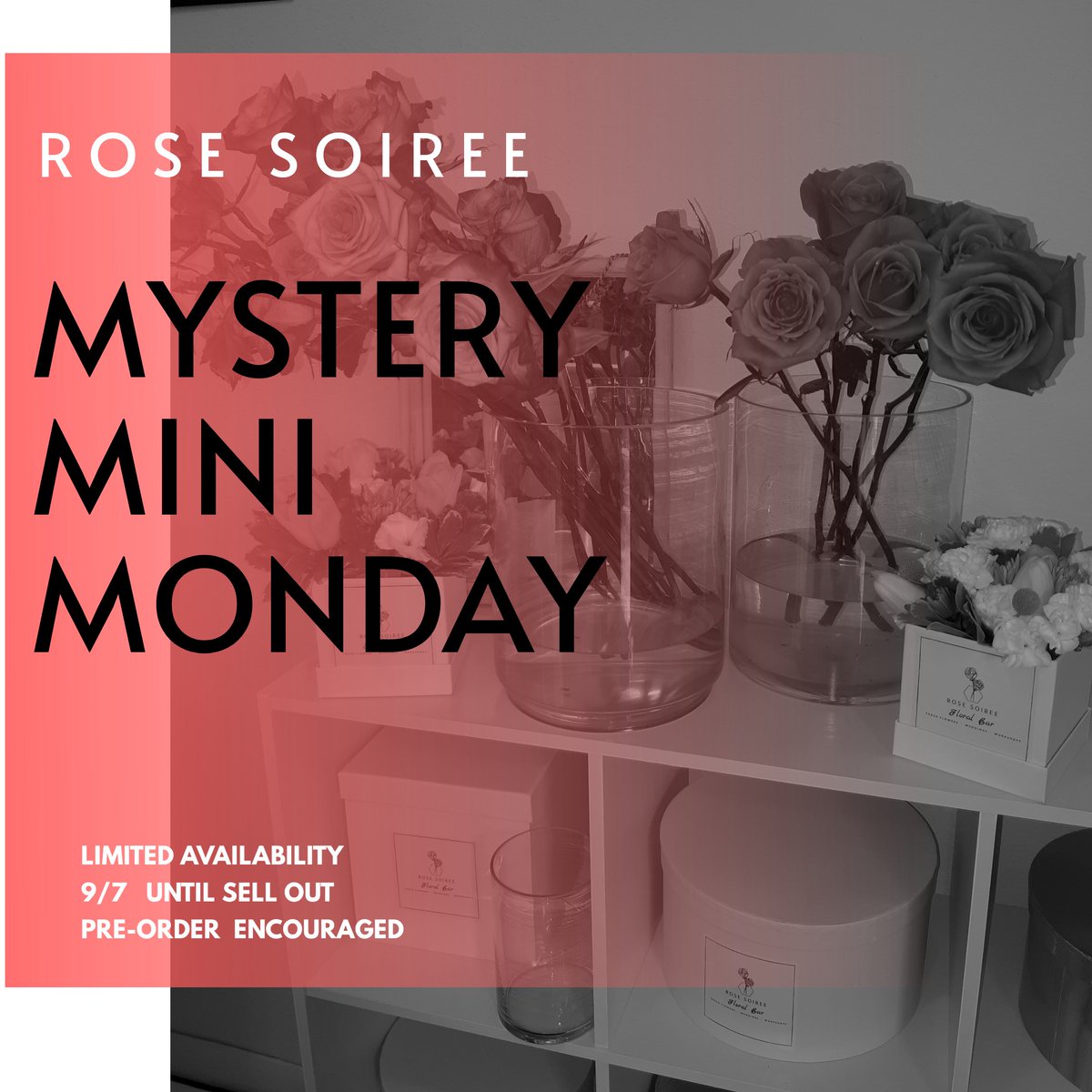 Rose Soiree floral bar tweet media