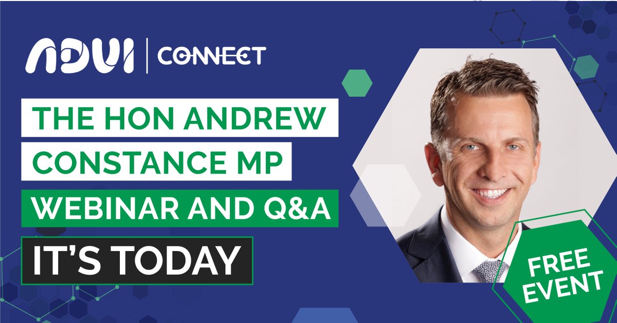 CCATausnz's tweet photo. It's today! @AndrewConstance joins #ADVI Executive Director @RitaExcell to discuss the role of advanced vehicle technologies to make roads safer. It's not too late! Register & tune in at 12:30pm AEST: https://t.co/7E4t2zfevi #ADVIConnect #driverless #autonomous #mobility https://t.co/79s4QkgKK7