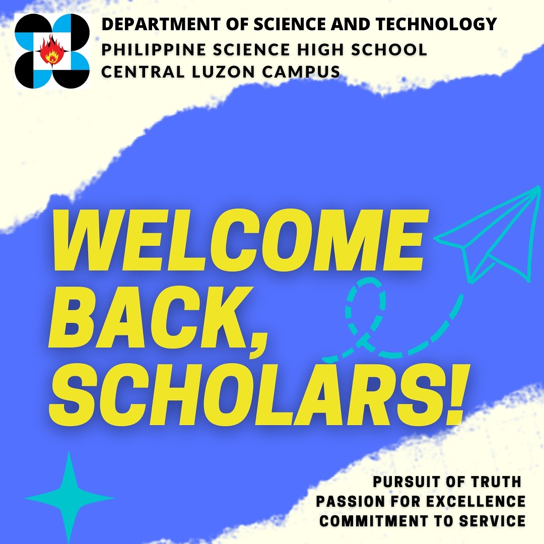 PSHS_CLC's tweet photo. Today is the official start of classes for School Year 2020-2021. Wishing our scholars a great learning experience as we continue to strive to be the best that we can be in the midst of changing times.
Let's make this year an exciting and extraordinary one.
#WeExcelAsOne https://t.co/WdeMWHjRdH