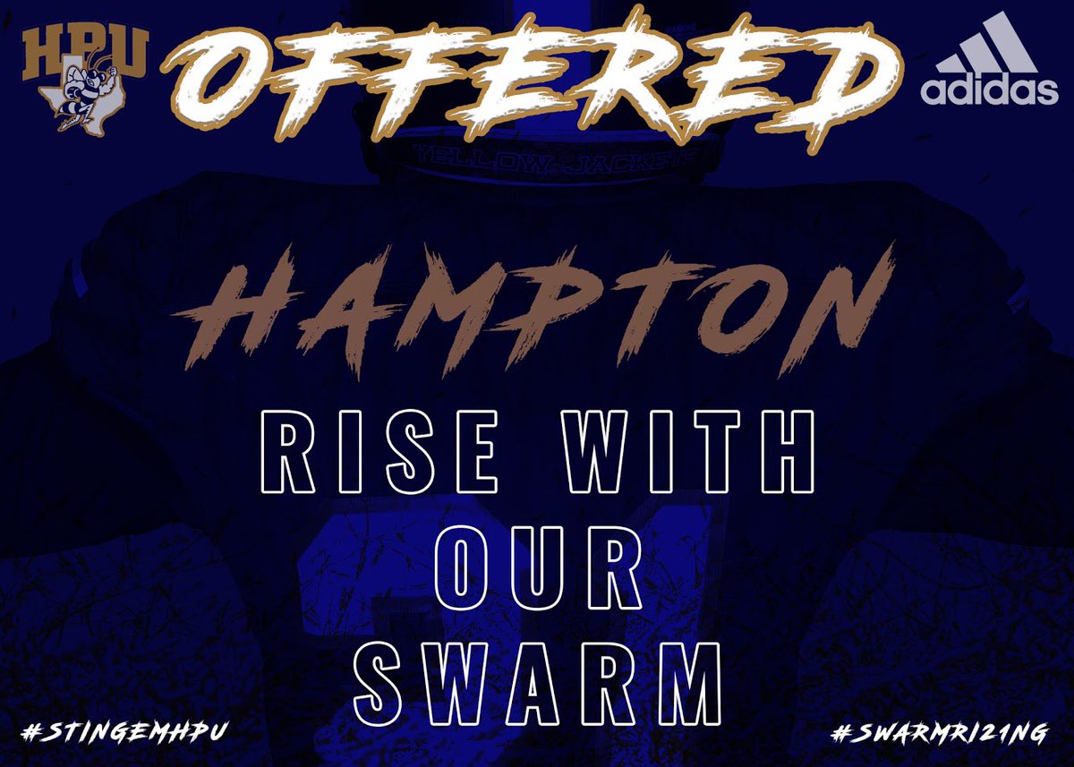 ryanhampton_'s tweet image. Blessed to receive an offer from Howard Payne University 🔵🟡 #swarm21 @GrantDavis @FWC_CardinalFB @Coach_BHarris