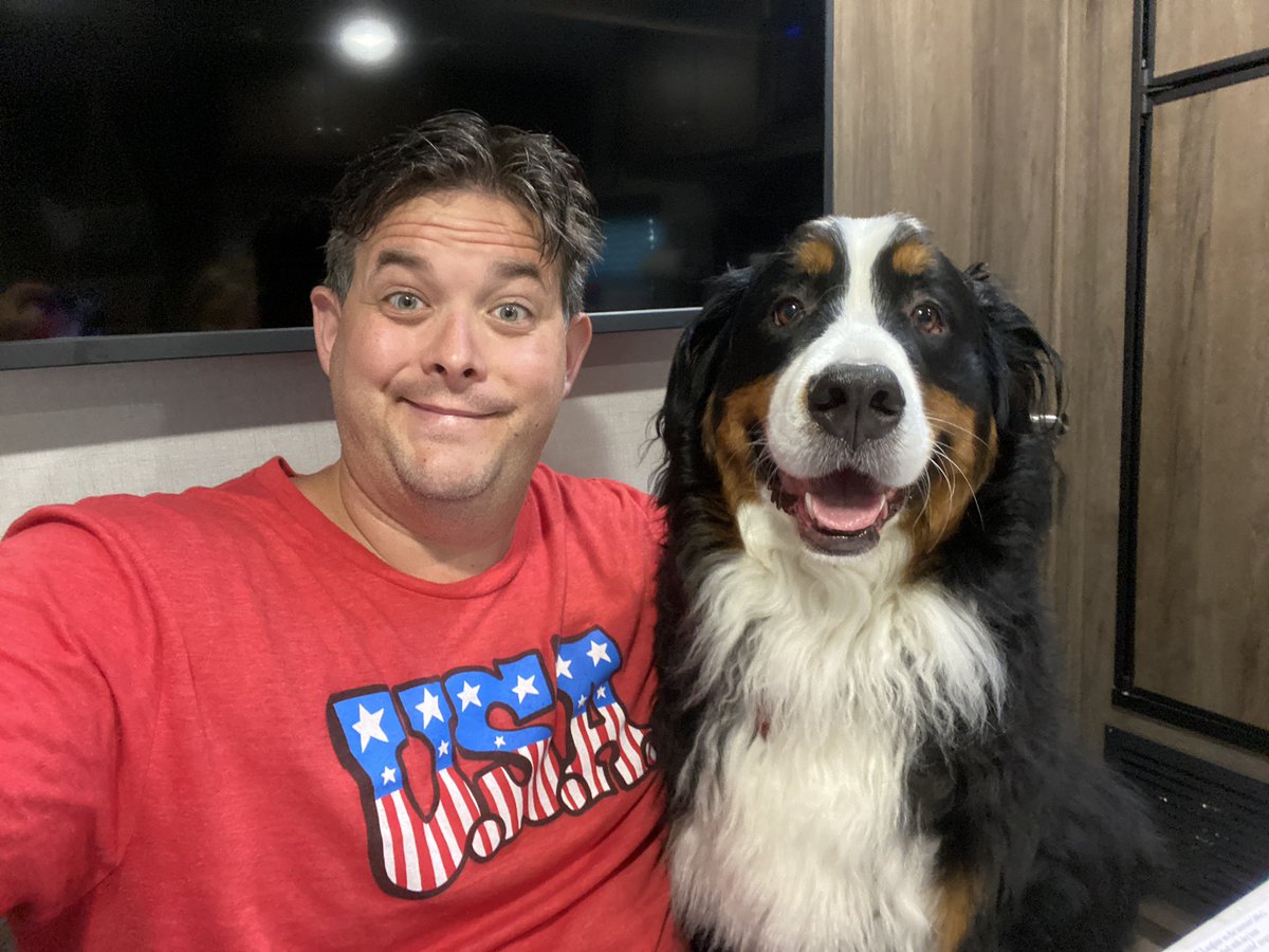 BGardner76's tweet photo. @EmmittSmith22 We named our pup after you...this is @EmmittSmith22-Gardner. 4 year old Bernese Mountain Dog! @Fergiem23 https://t.co/h4eAKSE6ct
