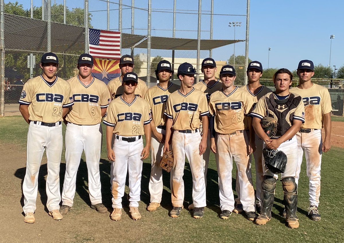 CBABaseballUSA's tweet photo. CBA Wave out in AZ | 3-0 
#weareCBA https://t.co/KFQs6N2JfU