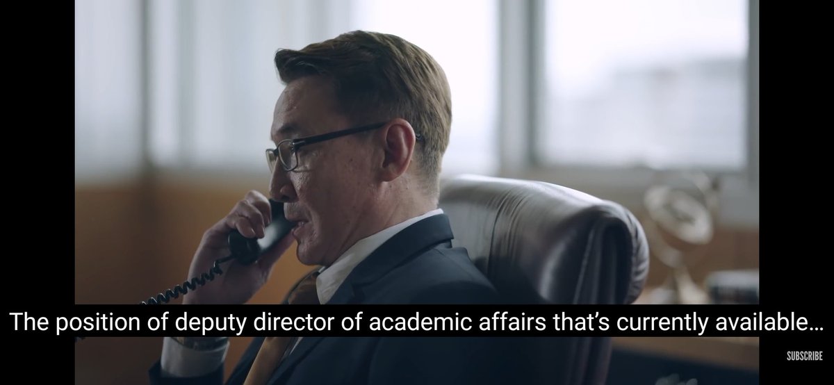 Is "Paramas" Tay's character name??  Was his adult version the one Dir. Suppot supposedly wants to be the Director of Acad Affairs?