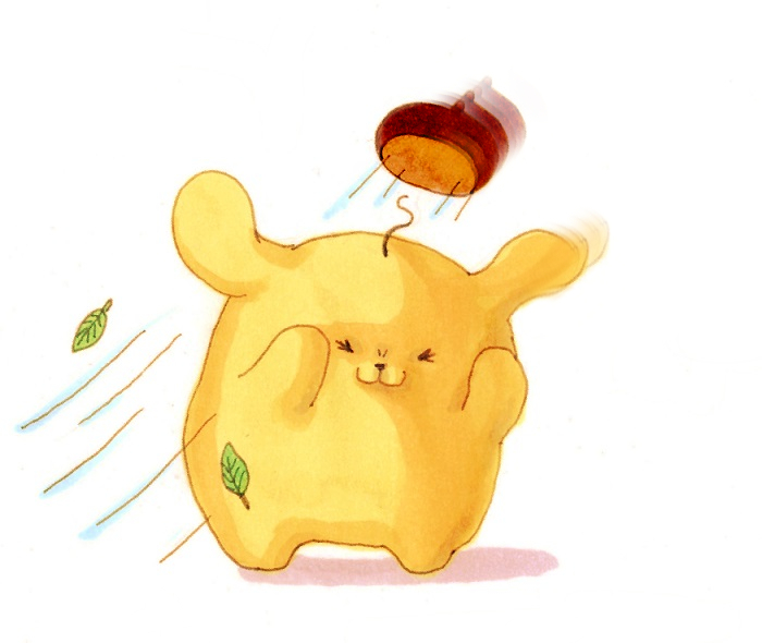 ちちるちる ポムポムプリンちゃん頭頂部一本毛生えてる説 ポムポムプリン イラスト 強風 T Co Bkpykeu6gp Twitter