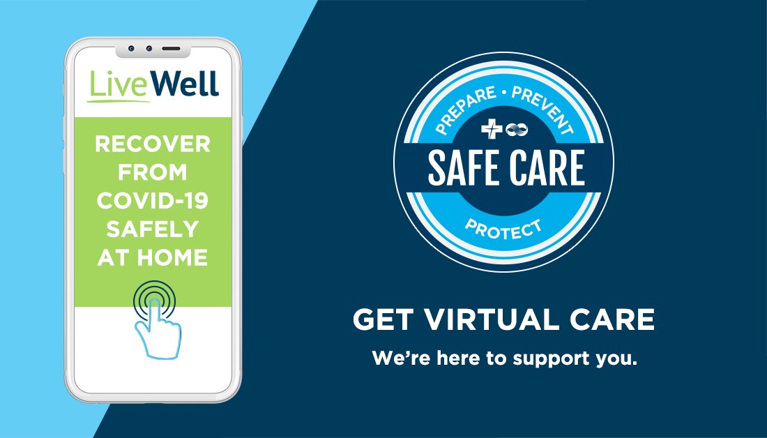 advocatehealth's tweet photo. Are you an Illinois resident with COVID-19? Participate in our virtual care program to help you safely recover from COVID-19 at home. Call 866-443-2584 to enroll at no cost. https://t.co/jSLfZIbKrj