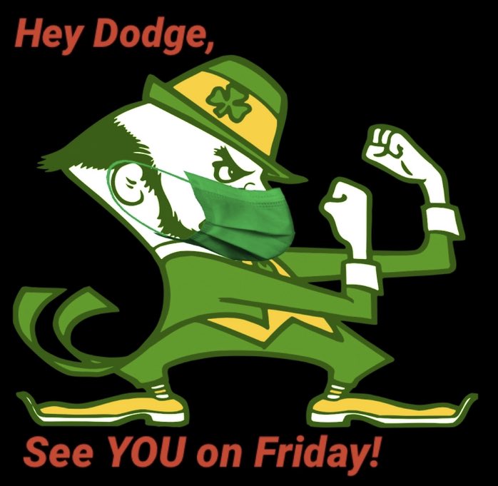 StrickTAGPrin's tweet photo. GAME WEEK!! #GOIRISH #IRISHNATION #ALLTHINGSIRISH https://t.co/7aVwQy5vCR