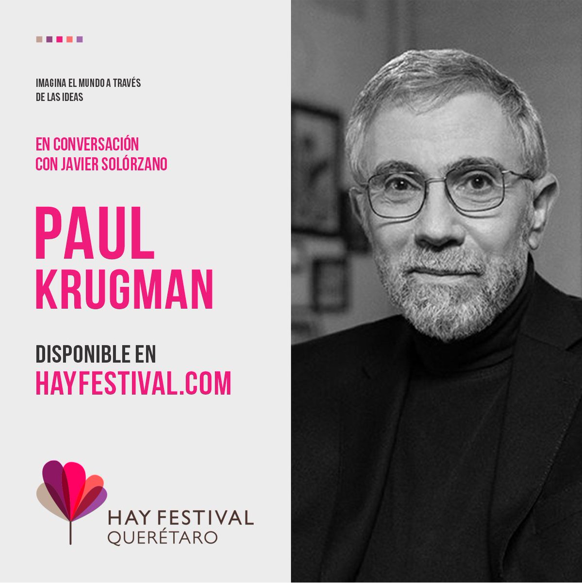 MCIHouston's tweet photo. 🇺🇸 Conversation between the Nobel Prize in Economics Paul Krugman (United States) for his contributions to the “new theory of trade”, with Javier Solórzano.
Available on our site. https://t.co/uy83swoOlI