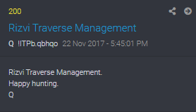 15) 249 - 48 = 201Rizvi Traverse ManagementClown front?