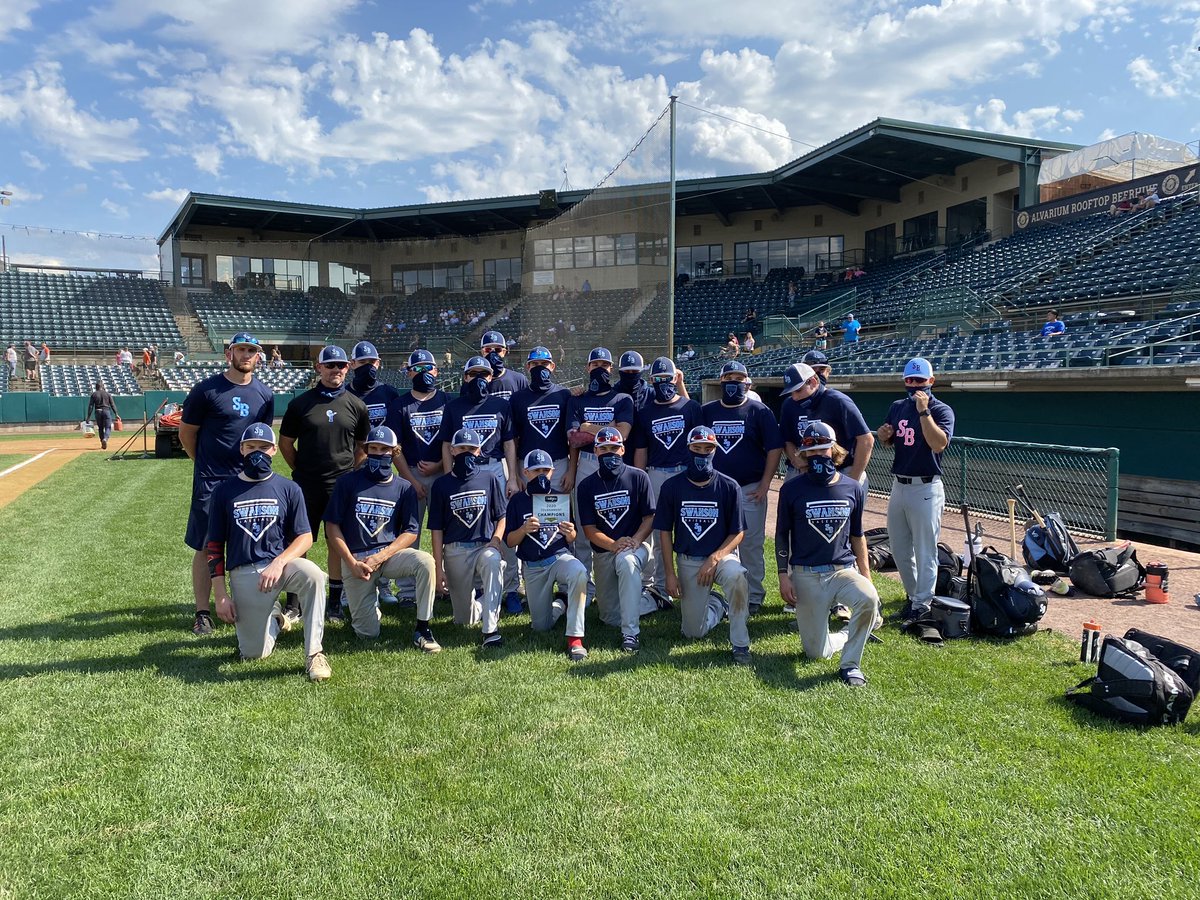 ColonialLeag's tweet image. #SwansonBaseball takes gold today in the Silver City Labor Day Tournament with a 2-0 win over the Overlook.  @NBStadium