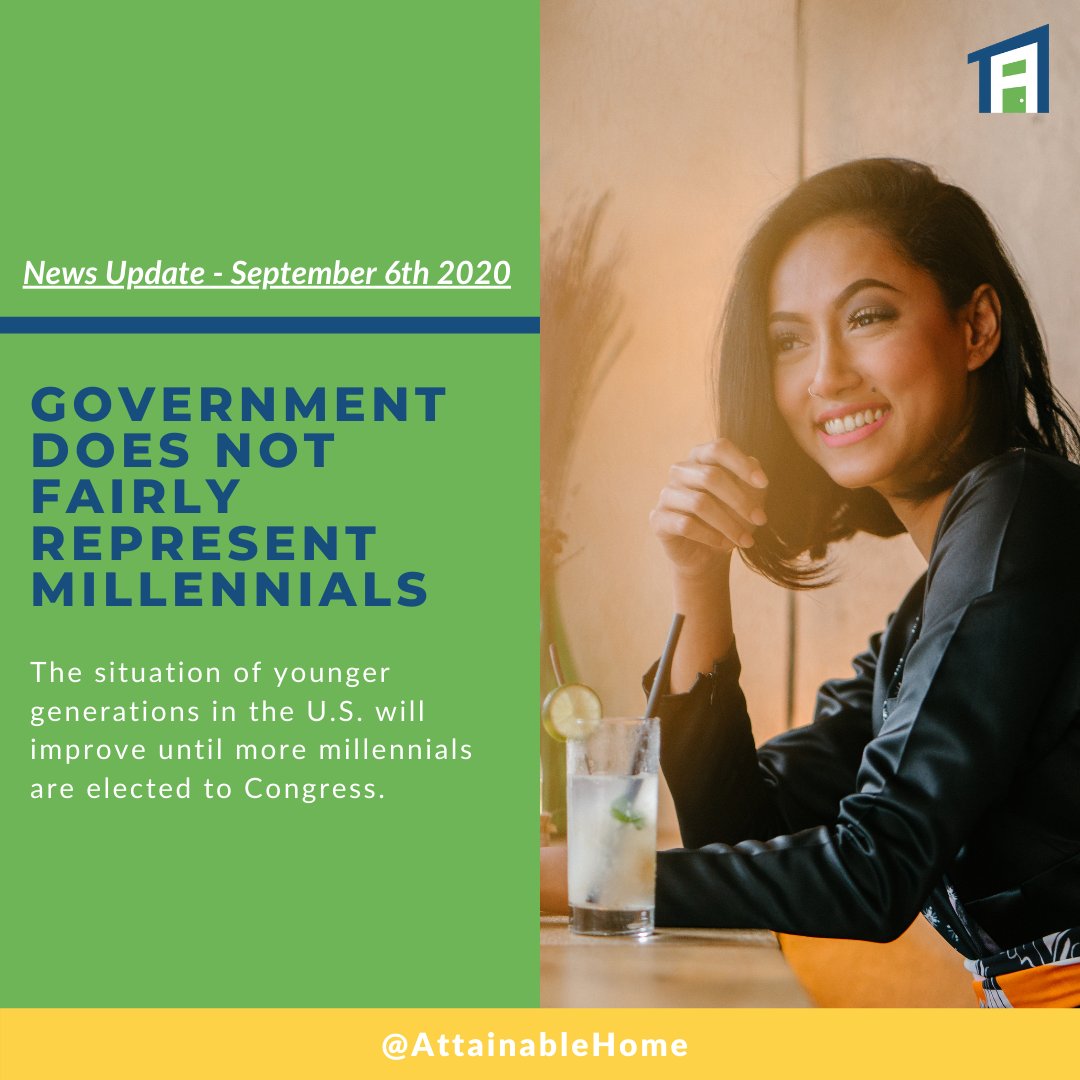 AttainableHome's tweet photo. Jill Filipovic over at CNN doesn’t think the situation of younger generations in the U.S. will improve until more millennials are elected to Congress.
Read more: https://t.co/3OQTBmJ6pl
#Millennials #Millennial #MillennialMoney #MillennialEntrepreneur #MillennialBlogger https://t.co/wqAZwSJBov
