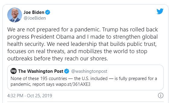 RealJamesWoods's tweet image. How did he know to start this mantra MONTHS in advance?