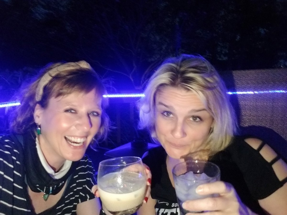 Wicked74303's tweet photo. This lady has been with me through good times, bad times, truth, lies, pains, cries, pandemics, laughs and this rollercoaster ride called life. Thank you, buddy. #grandfatheredin #friendslikefamily https://t.co/JnlNWduRah
