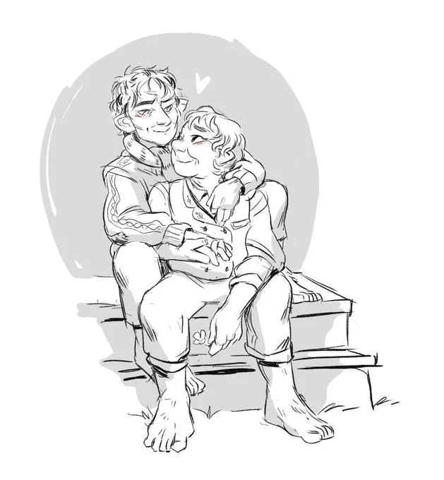 I've been drawing a lot on my hobbit account, here are some of my faves 