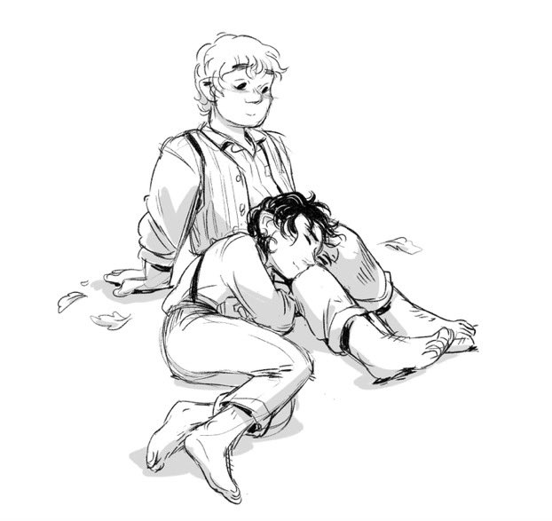 I've been drawing a lot on my hobbit account, here are some of my faves