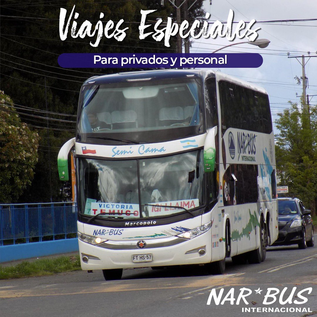 BusesNarbus's tweet photo. Cotiza tu viaje especial para empresas junto a nosotros. Tenemos distintos tipos de buses o mini buses, de acuerdo a lo que tu organización necesite. 

Para más información: 
📩 alejandro@igillaima.cl
📞 45-2407719
📍 Balmaceda 995, Temuco

https://t.co/HCJ70Wglbn https://t.co/VgHOP6ucuG