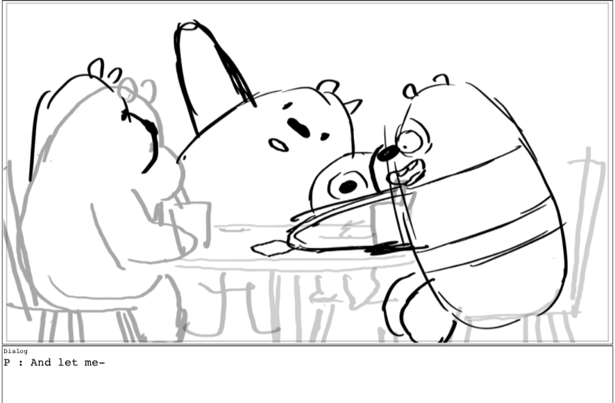 Another side note: We contemplated cutting this beat cuz it made Panda seem like a creeper lol