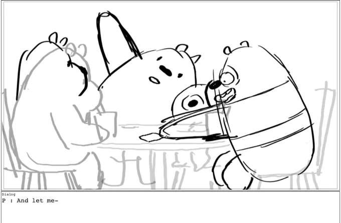 Another side note: We contemplated cutting this beat cuz it made Panda seem like a creeper lol 