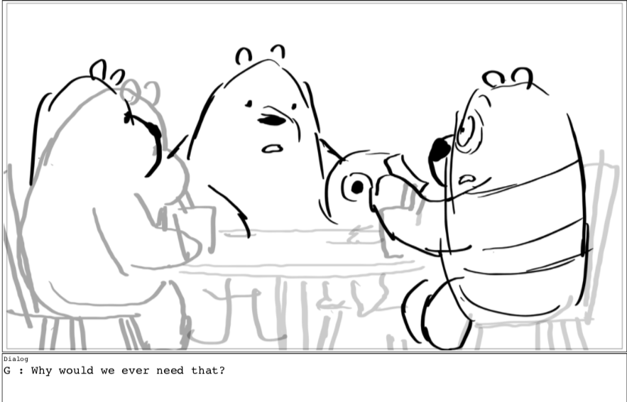 Another side note: We contemplated cutting this beat cuz it made Panda seem like a creeper lol
