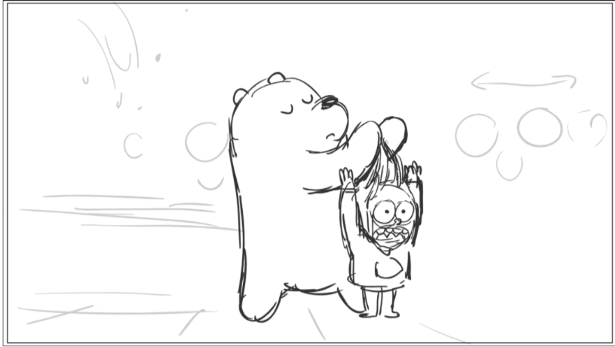 Montage of the Bears giving bad advice on how to make friends (boards by @kyler_spears) 