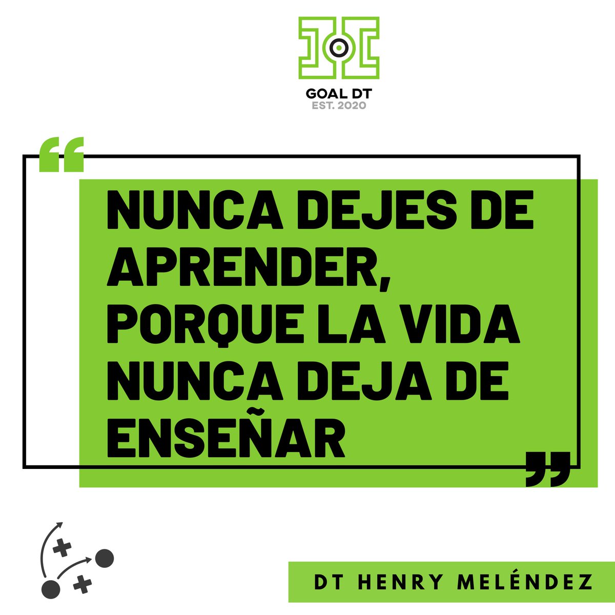 GoalDT_ve's tweet photo. 💡 Un sinónimo de la vida es el aprendizaje. 𝙀𝙣𝙛𝙤𝙘𝙖𝙙𝙤𝙨 𝙚𝙣 𝙣𝙪𝙚𝙨𝙩𝙧𝙤𝙨 𝙤𝙗𝙟𝙚𝙩𝙞𝙫𝙤𝙨.
#FormandoFormadores https://t.co/OrNoW74aWw
