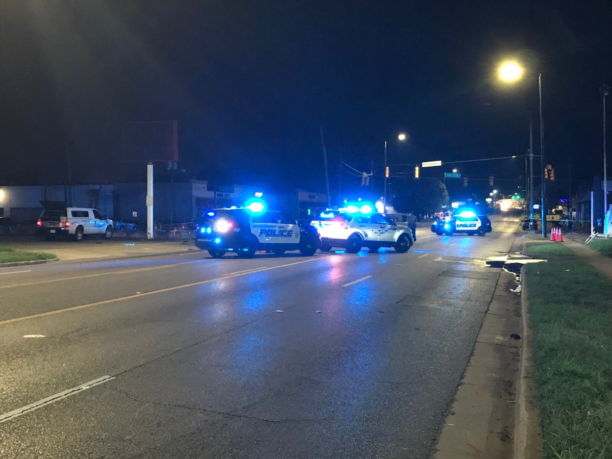 Birmingham Police confirm one person is dead after a two vehicle