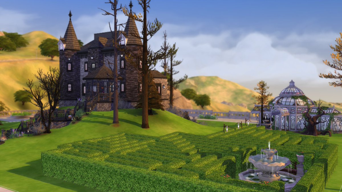 PlayWithMaeTV's tweet photo. Completed my first Victorian Manor today! So happy to kick off some Fall-themed builds with this baby. Check it out on the gallery, but buyer beware... Somethings aren't quite right.
GalleryID: PlayWithMae or #PlayWithMae
No CC
#Fall #TheSims #ShowUsYourBuilds #SpookySeason https://t.co/oOpGyYLmqG