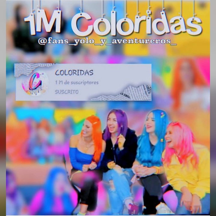YAventureros's tweet image. 1M de coloridas! Felicidades!!!
Vamos a seguir creciendo todos juntos...
@YoloAventuras 
#YoloAventuras #KCAMexico 
#Coloridas