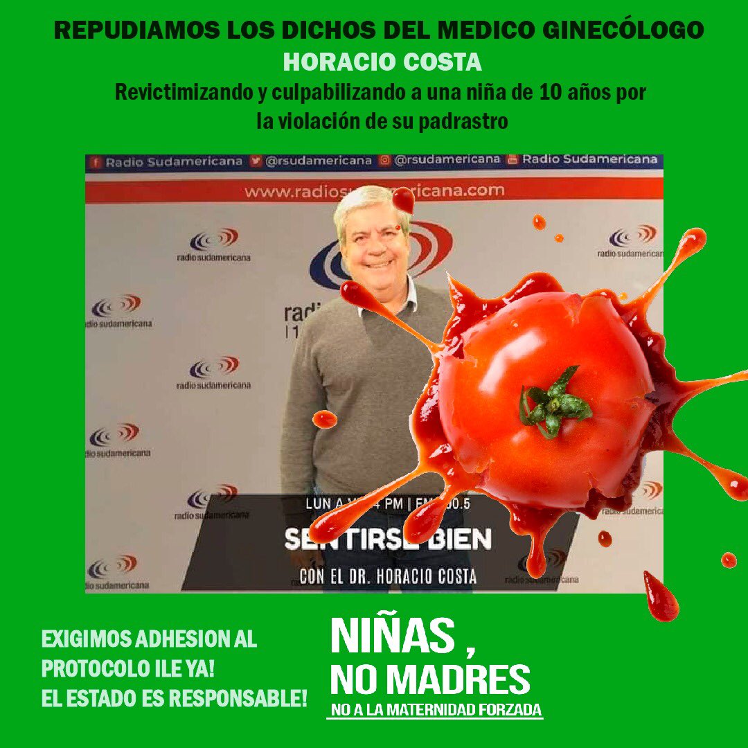 verosapucay's tweet photo. @_maay_e La siguen violando
#ILEYa
#ESIYa
#NiñasNoMadres
#ProtocoloIleYa #CorrientesProTortura
Gobernador @gustavovaldesok
Ministro @ricardoocardozo https://t.co/4INiiaf4wS