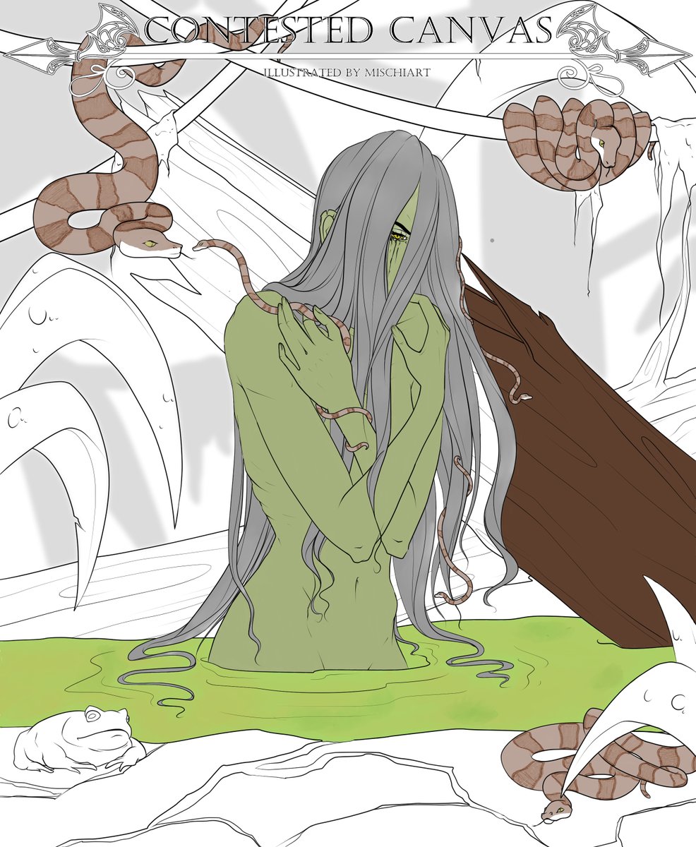 solimond's tweet photo. I realized after I did the water.....that this is going to have a LOT of earth tones going on. Unless I want to throw in something wacky.
#amcoloring
@ContestedCanvas @MischiArt https://t.co/pxraKiNgcS