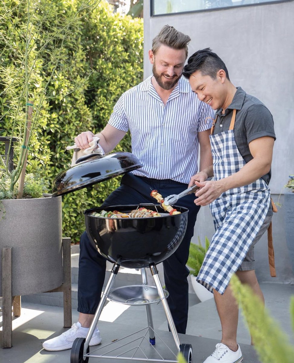 bobbyberk's tweet photo. No such thing as too many cooks in the kitchen when I've got this cutie grilling up our dinner for date night. Head over to my stories to see how it all went down and to grab my favorite grilling essentials from @target. What should we cook next? #TargetTalent https://t.co/R5u4pQzz8t
