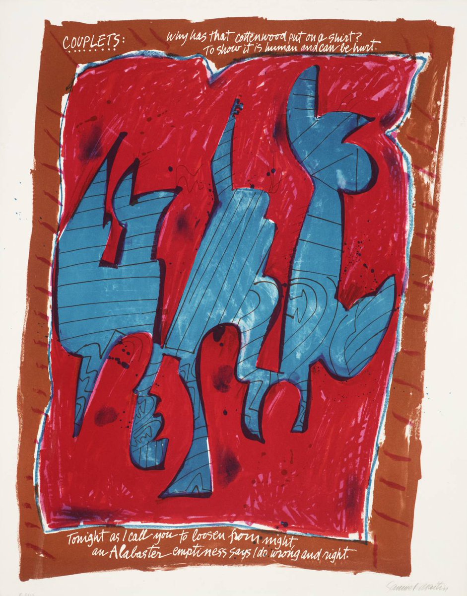 TateArtBot's tweet photo. Couplets, Sam Maitin, 1968 https://t.co/Z8k3GtktX1 #tatemuseum #sammaitin https://t.co/wcG0xEUJcI