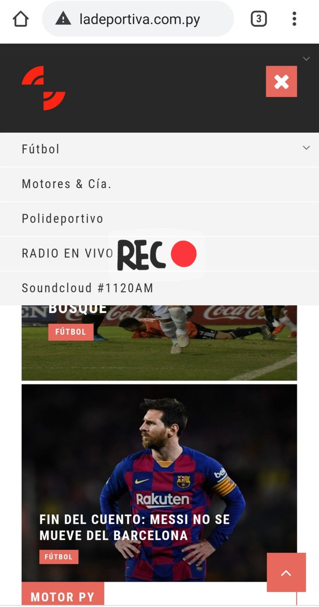 📻➡️ AIRE, AL AIRE, ON AIR📳📶
Ponemos primera🚙 con todo el resumen de la jornada, el resumen de la fecha, fútbol internacional, #USOpen, #NBAPlayoffs, #F1 #ItalianGP🇮🇹 y mucho más, hasta las 23:00hs⏱️
🎙️<a href="/tindelcristhian/">Cristhian Tindel</a>
🎙️<a href="/jose_azuaga/">Azu</a>
🎙️<a href="/Chester014/">Cristian Leguizamon</a>
📻Radio La Deportiva 1120AM
