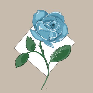 青いバラのtwitterイラスト検索結果 古い順