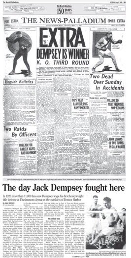 MNTNMVR_777's tweet photo. #OTD 9/6
1920: 1st prizefight on radio: #JackDempsey KO'd #BillyMiske
1995: @CalRipkenJr broke Gehrig's record, played 2,131 straight games; 22-min ovation
1992: @GayKelleway 1st female jockey to ride winning horse
1997: @usopen @mhingis won 1st US title
#DailyFunFacts https://t.co/CPhqA4M10m