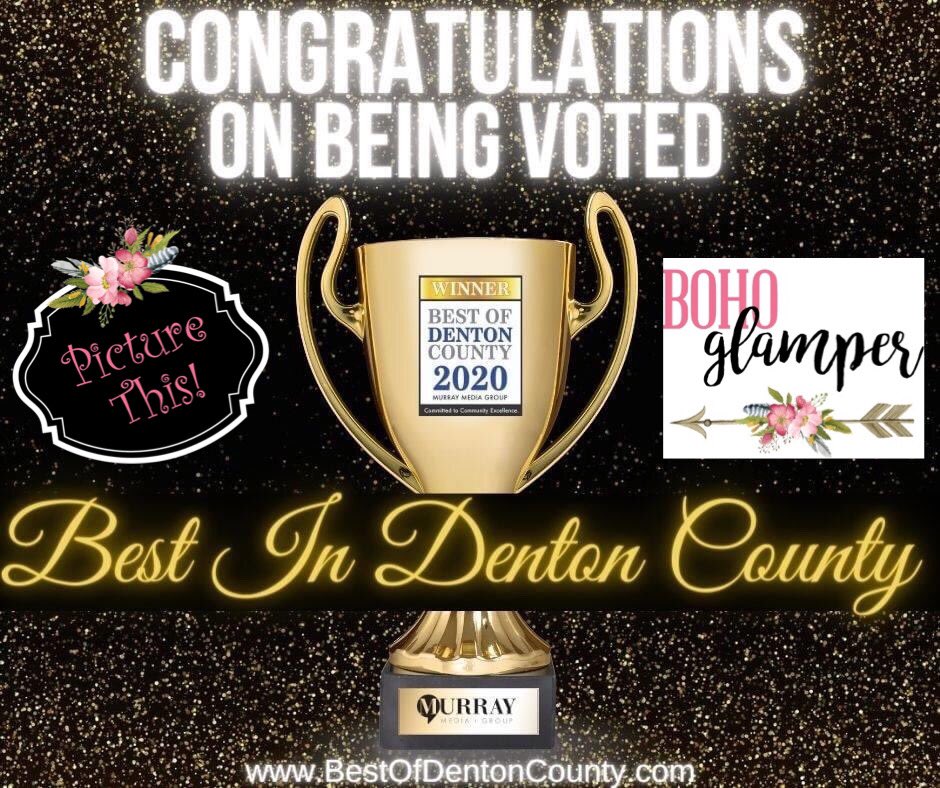 Thank you for voting us @TheBestofDenton for the last 7 years in a row ❤️