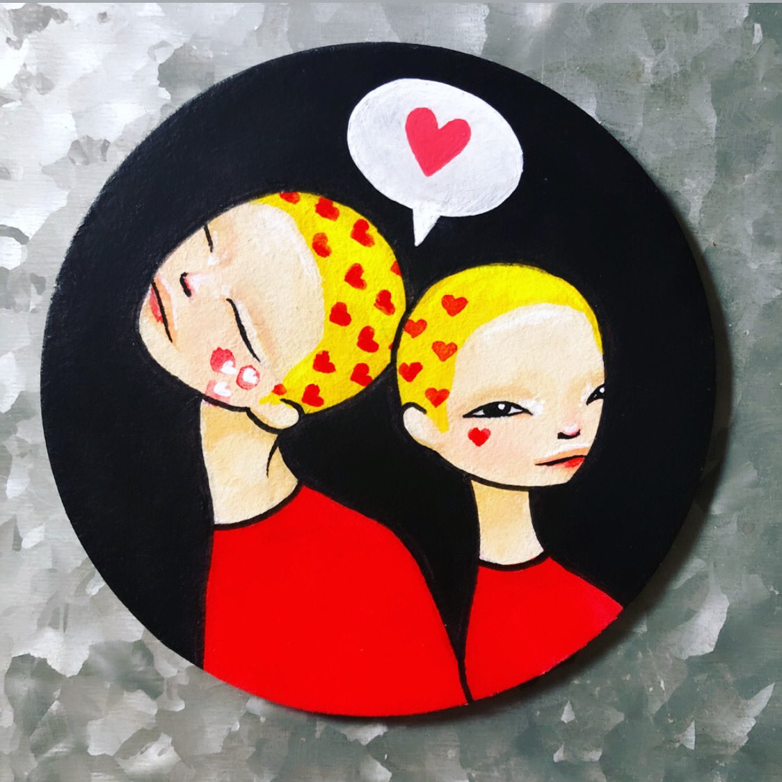 LOVE IS LOVE - now available on my online shop - elenaohlander.com/store 
#artforsale #illustration #coasterart