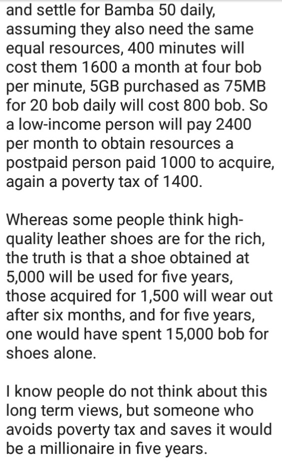 Poverty tax 😎😷