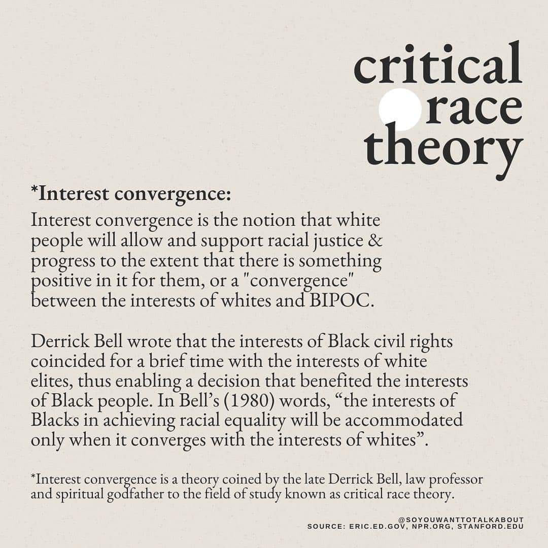 A quick snapshot on Critical Race Theory in case you've got an itch to defy the White House by discussing it. What could the current admin have to fear here, I wonder?