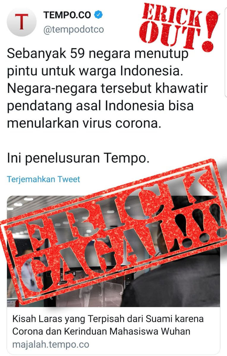 DAgusbali's tweet photo. Naahh pas be to, omongang ke media, apang konyang nak nawang menteri #erickout koleksi cap gagal, mimih lek tiang pak @jokowi @kaesangp https://t.co/UdEOyLZDUr