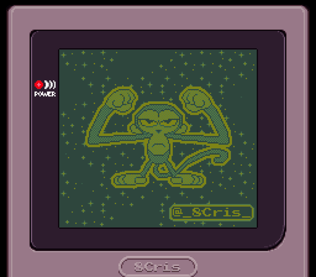 _8Cris_'s tweet photo. Dial "M" for #monkey 

#pixelart #8bitart @Pixel_Dailies #aseprite #gameboy #nintendo #indiegamedev #indiedev #digitalart #digitaldrawing #digitalprinting #Illustrations #illustrator #illustrationartists #illustrated #CartoonNetwork #monkeynation #Dexter #pixel_dailies https://t.co/UqFjsYYOHh