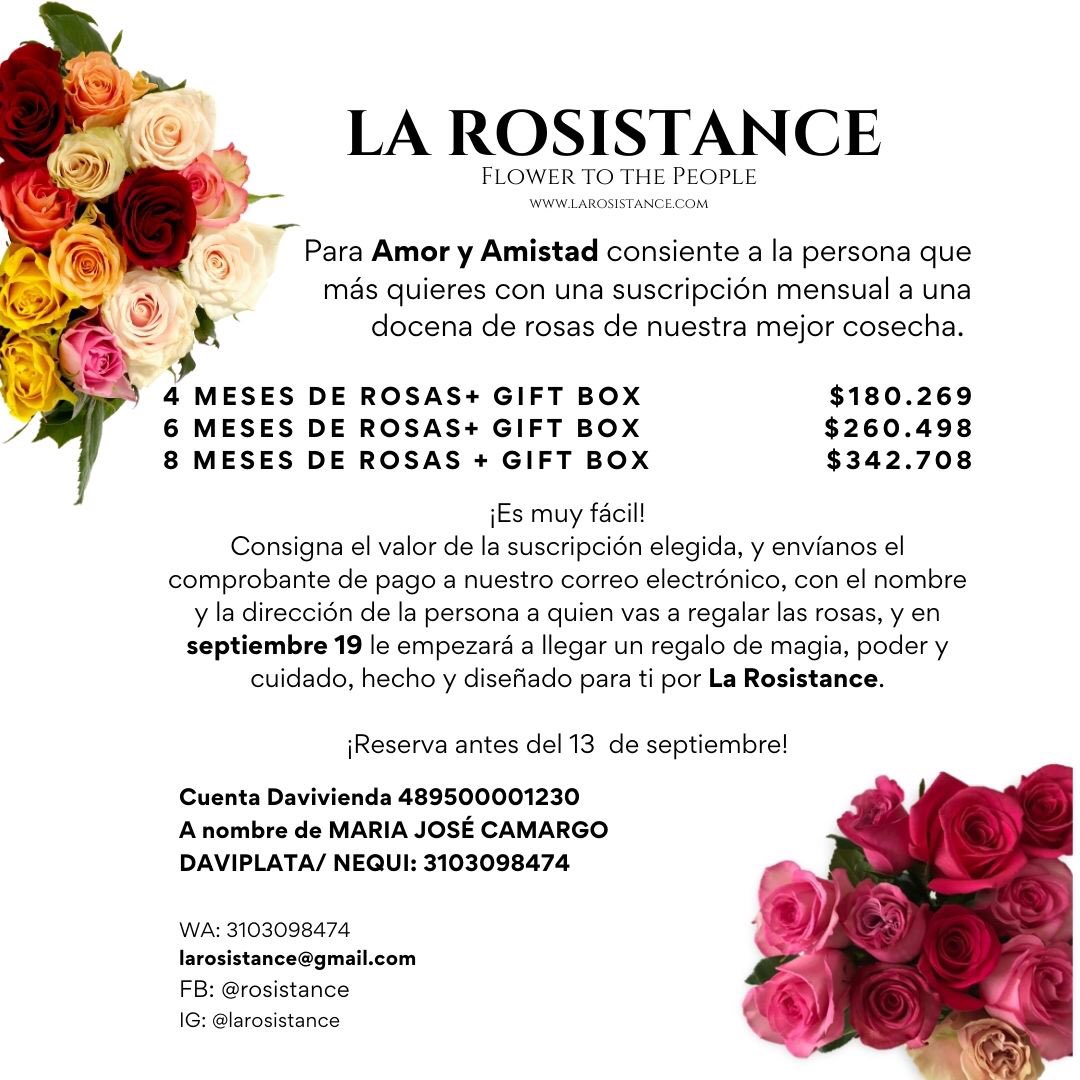 LAROSISTANCE's tweet photo. ¡Hola Bogotá! #amoryamistad https://t.co/Z5mWazWMAD