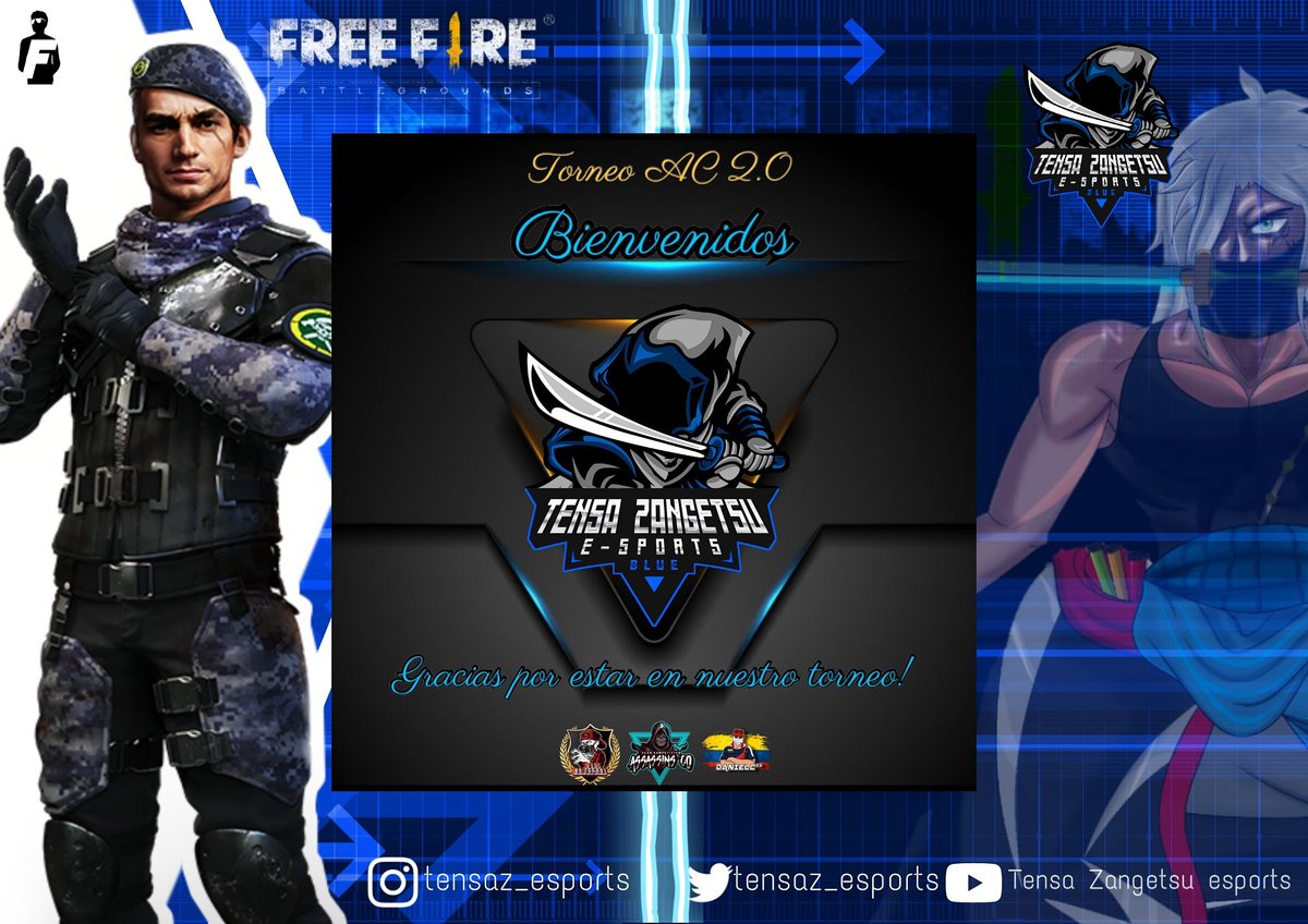 TensaZ_eSports's tweet photo. #FREEFIRE ¡BIENVENIDO!
Gracias por darnos una hermosa bienvenida a su torneo esperamos romper toda espectativas en su hermoso torneo.
#Gotensa #FeelTheSword https://t.co/5pHQ9fdxlU