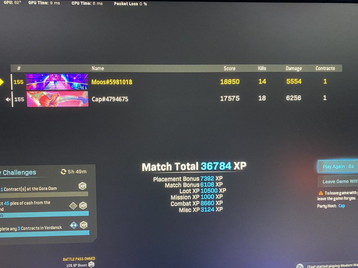 MoosElephant's tweet photo. Nice Duos W w/ @capjmac :D https://t.co/KdE3balSUk