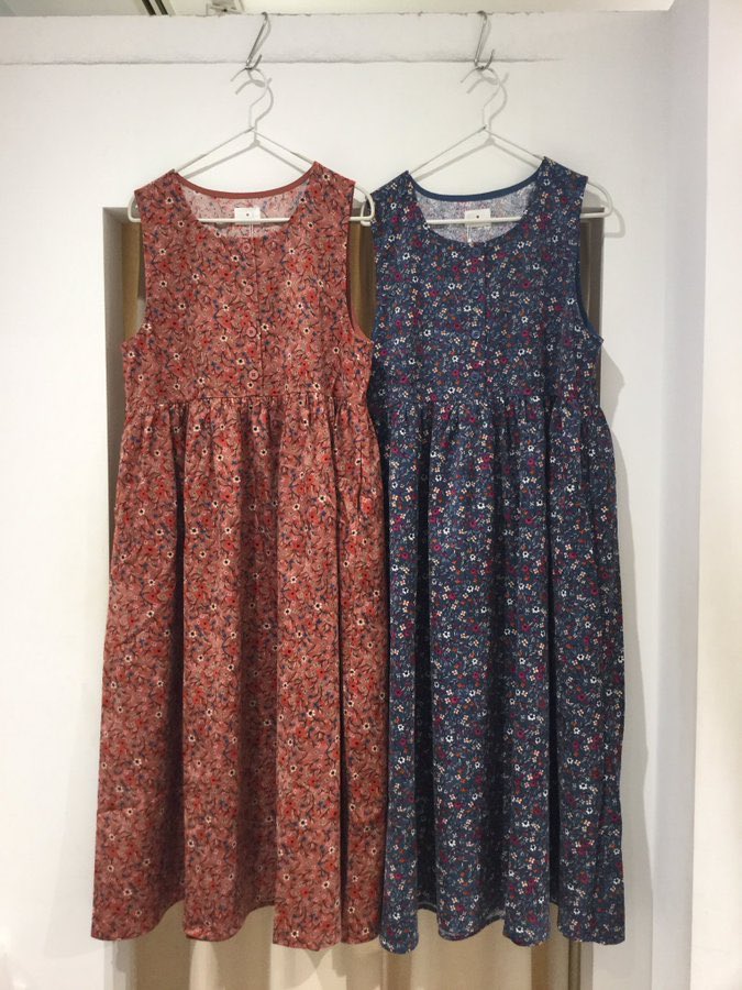 Merry Jenny 梅田店 おすすめアイテム Flowerコーデュロイワンピース オレンジ パープル 9 350 税込 Merryjenny 梅田est 電話通販はこちら 06 6371 1380