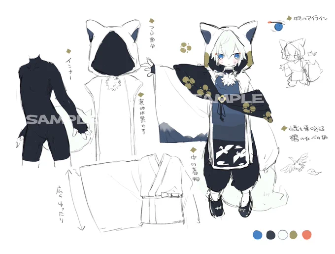 狐の男の子
#Commission 