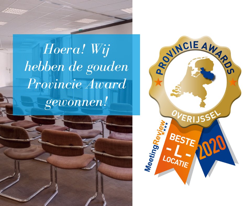 Wij maken het de gasten graag naar hun zin. En daarvoor hebben we nu een prachtige erkenning ontvangen van MeetingReview: de Provincie Award! Wij willen al onze gasten bedanken die een lovende review over ons geschreven hebben.💙