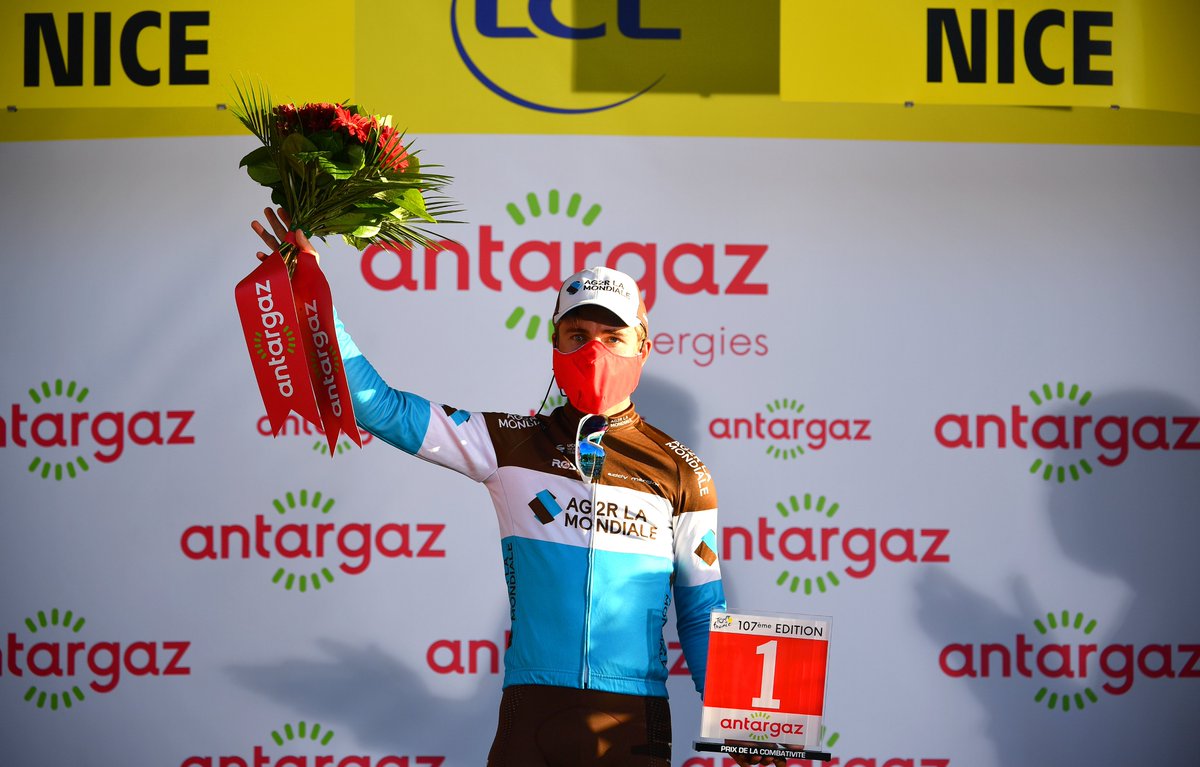 decathloncmacgm's tweet photo. 🇫🇷 - @LeTour 

🏆 1x Victoire d'étape
⚪🔴 7x jours avec le maillot à pois 
💐 2x Prix de la Combativité
📊 4ème du général

La première semaine s'est bien déroulée pour l'équipe. Il faut rester concentré pour les prochaines étapes.

#allezALM - #TDF2020 © Getty Images https://t.co/zWr0uG26sU