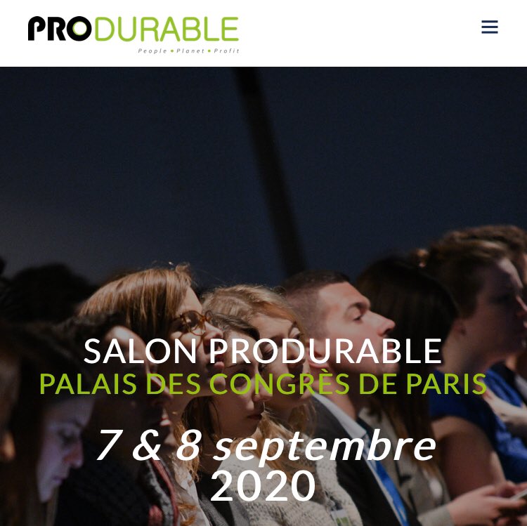 FranchementBien's tweet photo. #actu
👉 le salon des solutions pour l’économie durable @PRODURABLE se déroule au Palais des congrès à Paris les 6 et 7 septembre
👉 Nous y serons les 2 jours
👉si vous y êtes, un mp pour un ☕️ https://t.co/X0lYlPXDao
